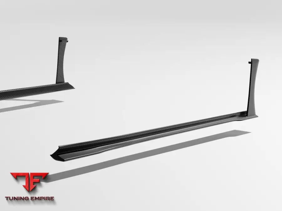 SIDE SKIRTS DIFFUSERS WITH UPRIGHT SPLITTER FOR HURACAN STO - Price on request - Body Kit