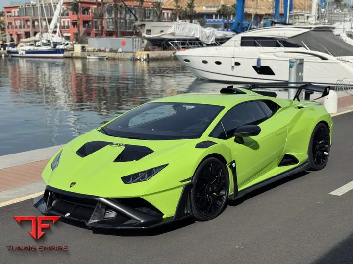 SIDE SKIRTS DIFFUSERS WITH UPRIGHT SPLITTER FOR HURACAN STO - Price on request - Body Kit