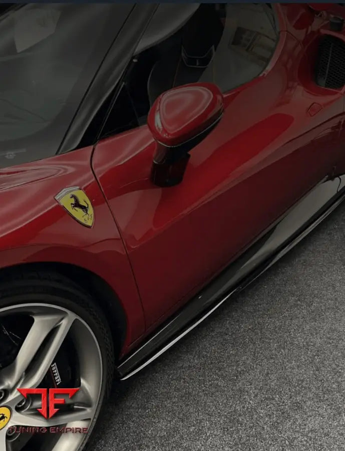 SIDE SKIRTS SPOILERS DIFFUSERS FOR FERRARI 296 - Price on request - Body Kit
