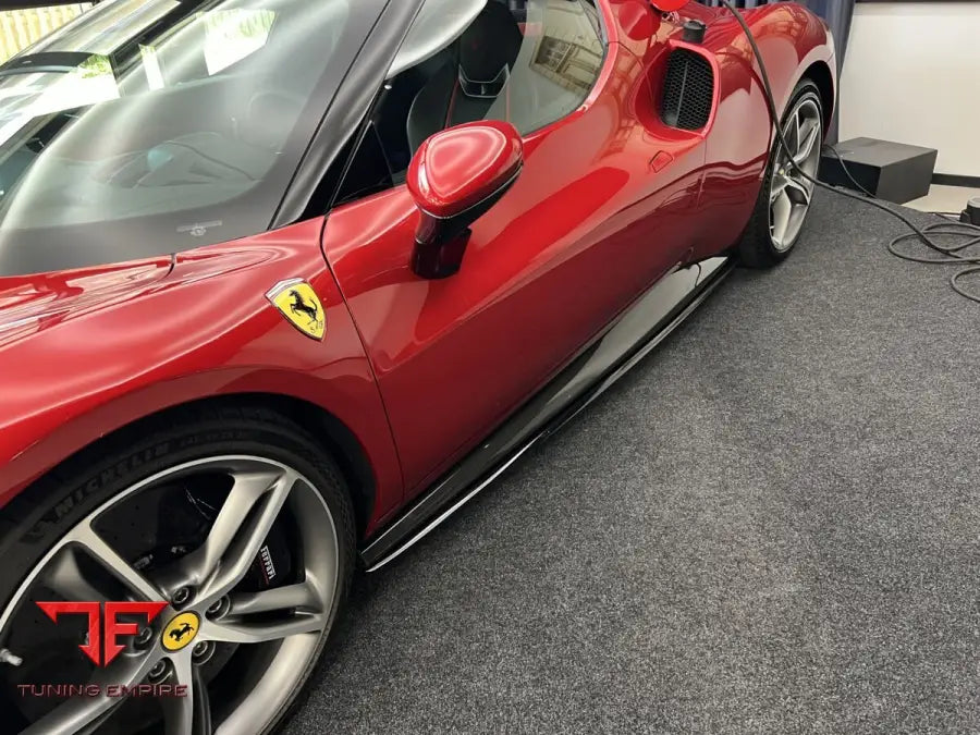 SIDE SKIRTS SPOILERS DIFFUSERS FOR FERRARI 296 - Price on request - Body Kit