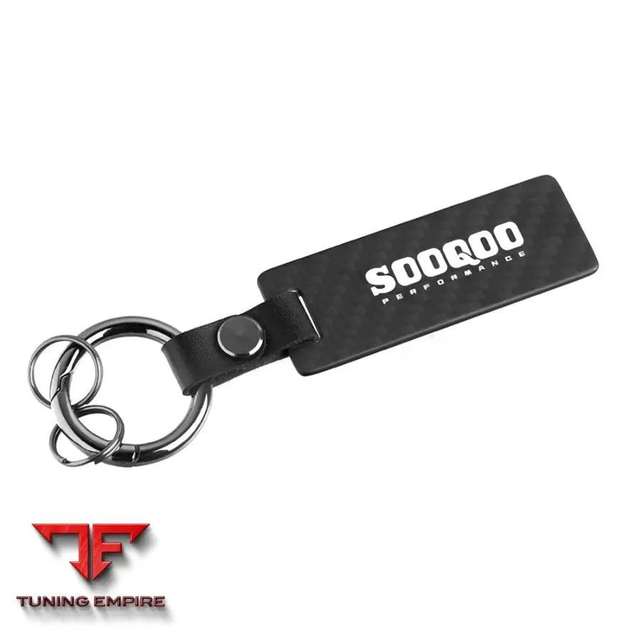 SOOQOO KEYCHAIN IN PREPREG CARBON FIBRE (V1) - Carbon Fibre Parts