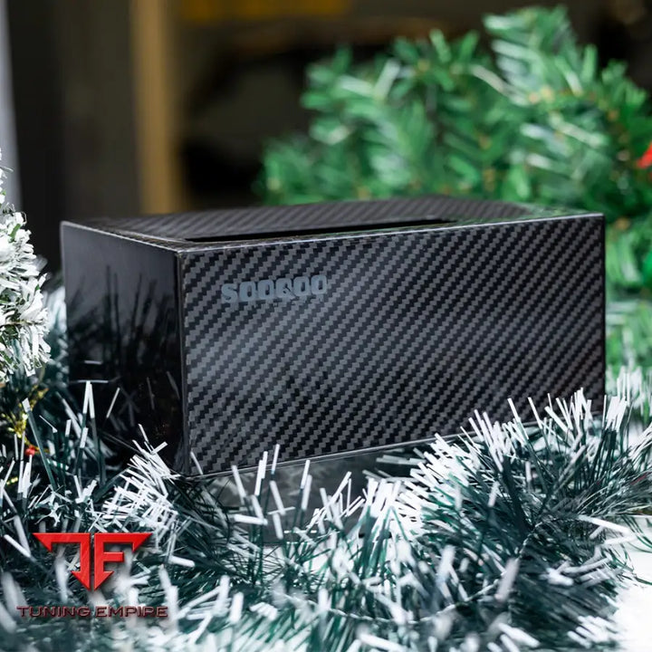 SOOQOO TISSUE BOX IN PREPREG CARBON FIBRE (V1) - Carbon Fibre Parts