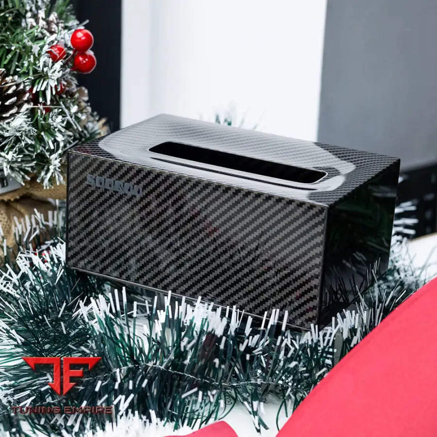 SOOQOO TISSUE BOX IN PREPREG CARBON FIBRE (V1) - Carbon Fibre Parts