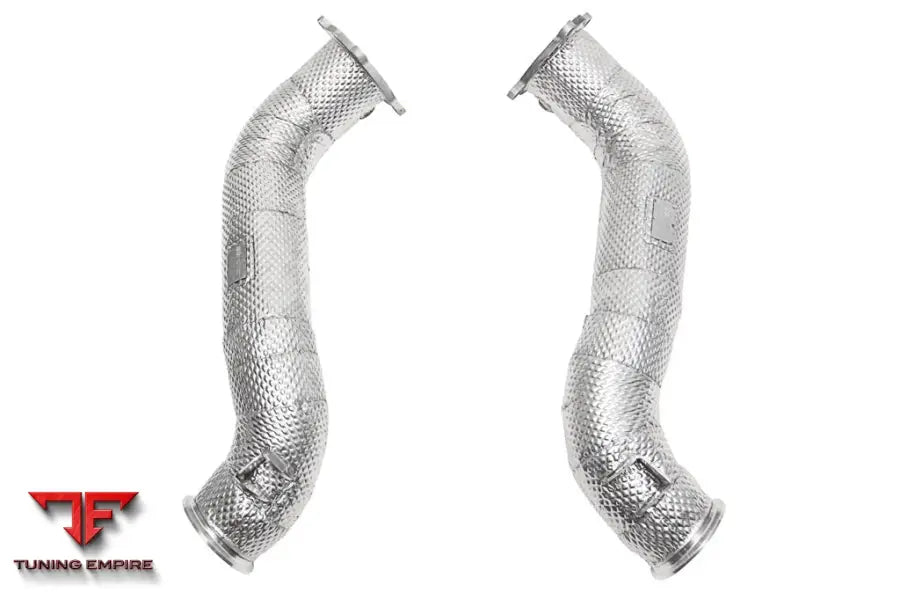 SOUL McLaren downpipes detail