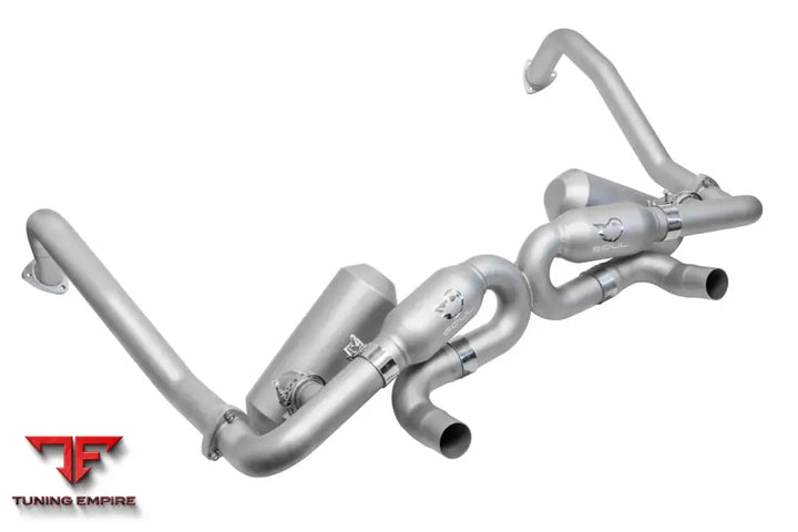 SOUL PORSCHE 718 GT4 / Spyder / GTS 4.0L SOUL Drone Canister Upgrade EXHAUST SYSTEM