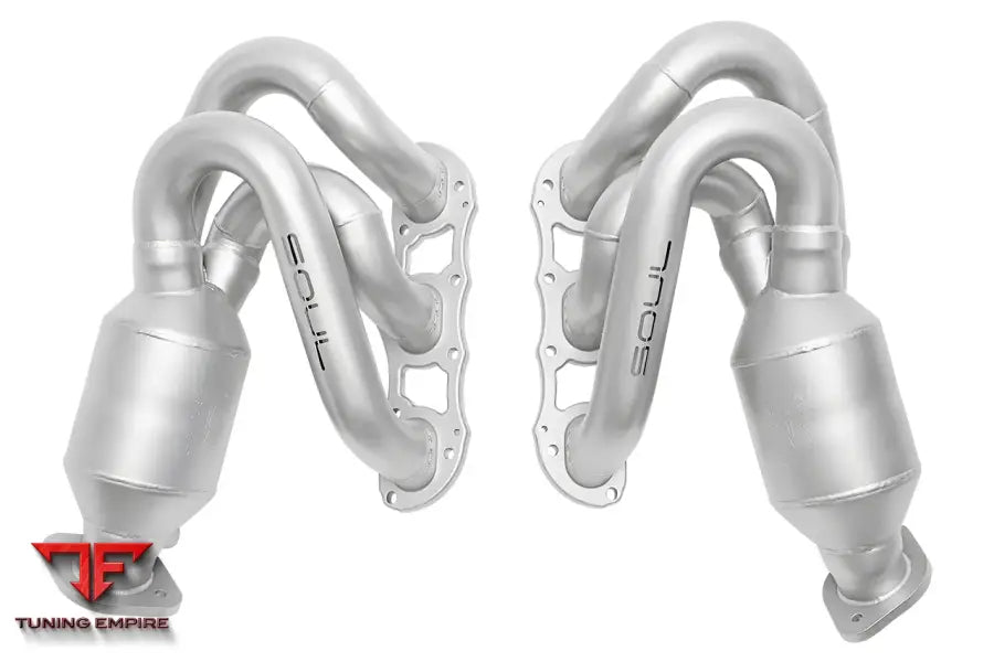SOUL PORSCHE 981 GT4 / BOXSTER SPYDER / CLUBSPORT SOUL LONG TUBE STREET HEADERS EXHAUST