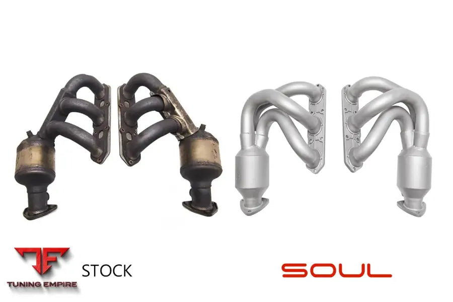 SOUL PORSCHE 987.1 BOXSTER / CAYMAN SOUL LONG TUBE STREET EXHAUST