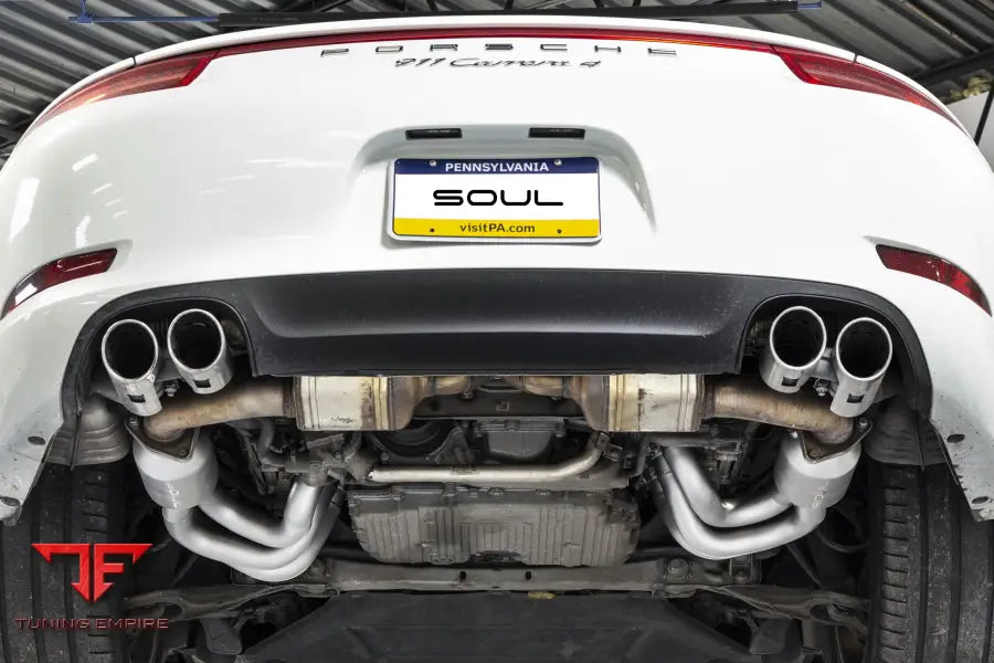 SOUL PORSCHE 991.1 CARRERA LONG TUBE STREET HEADERS EXHAUST