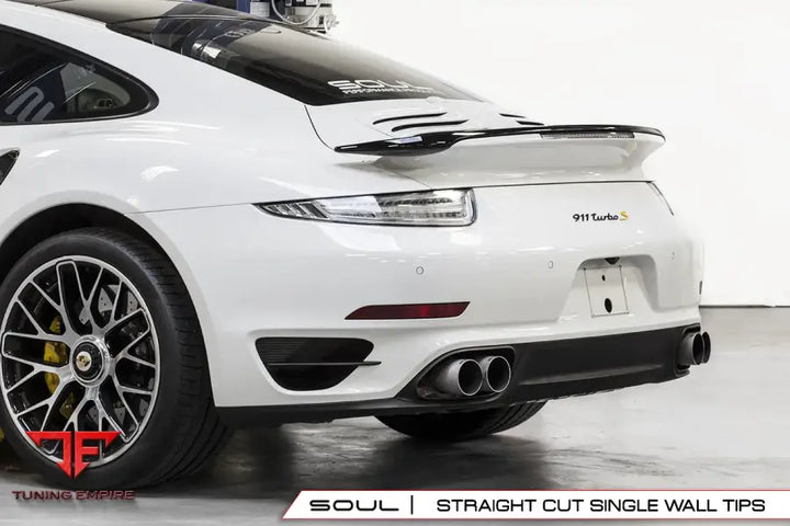SOUL PORSCHE 991 TURBO COMPETITION X-PIPE EXHAUST