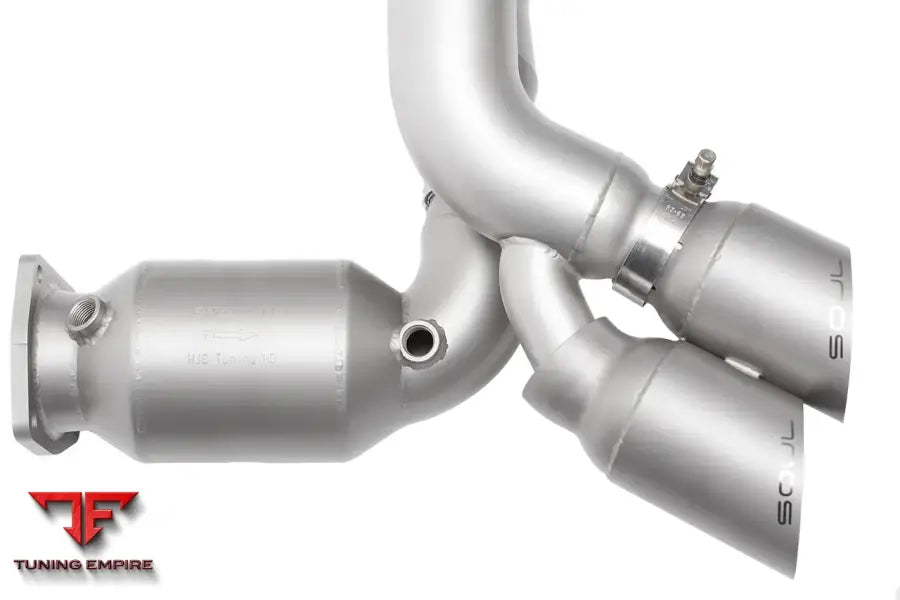 SOUL PORSCHE 991 TURBO SPORT X-PIPE EXHAUST
