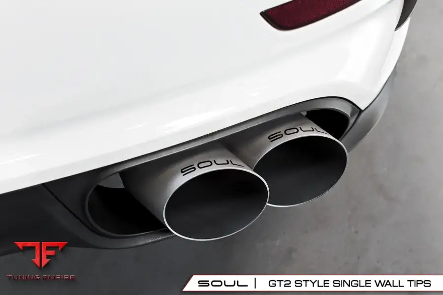 SOUL PORSCHE 991 TURBO X-PIPE EXHAUST