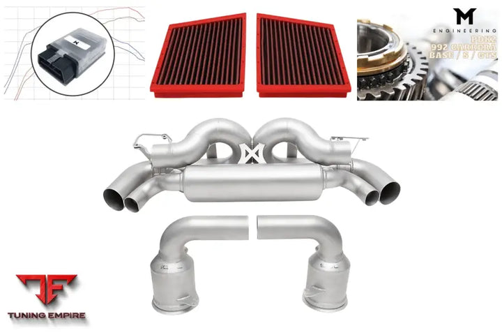 SOUL PORSCHE 992.1 CARRERA SOUL PERFORMANCE PACKAGE ( + 155 HP / + 234 TQ) EXHAUST