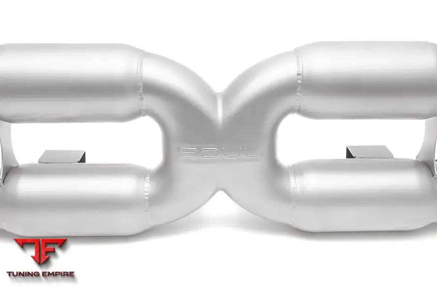 SOUL PORSCHE 996 TURBO SPORT X-PIPE EXHAUST
