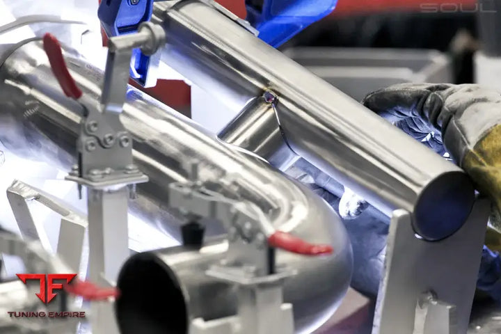 SOUL PORSCHE 997.1 TURBO COMPETITION X-PIPE EXHAUST