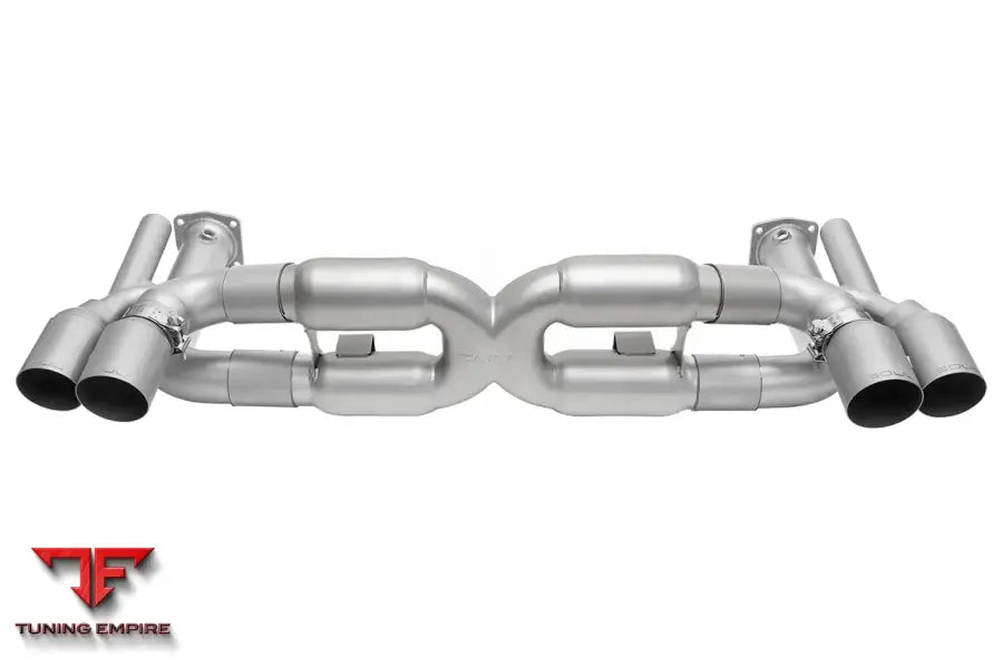 SOUL PORSCHE 997.1 TURBO COMPETITION X-PIPE EXHAUST