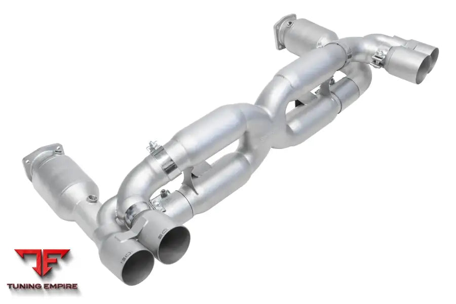 SOUL PORSCHE 997.1 TURBO SPORT X-PIPE EXHAUST