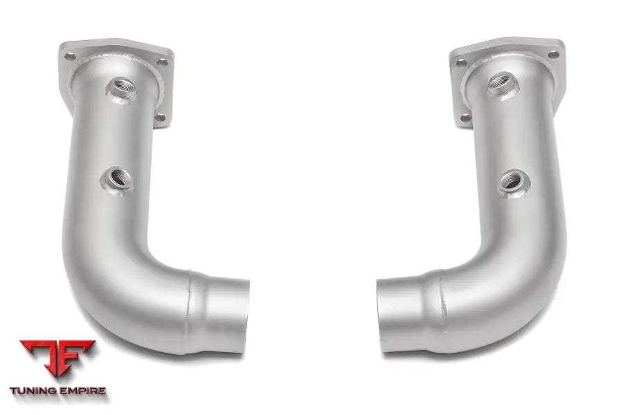 SOUL Porsche 997.2 Turbo cat bypass pipes