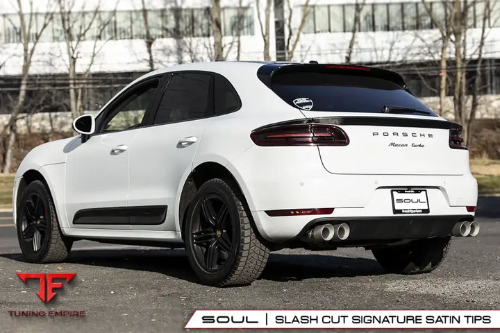 SOUL PORSCHE MACAN S / GTS / TURBO SOUL RESONATED MUFFLER BYPASS EXHAUST