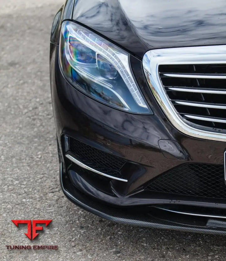SPLITTER FOR MERCEDES W222 AMG SPORT FRONT BUMPER - Price on request - Body Kit