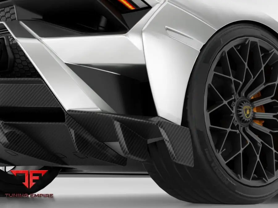 SPLITTER FOR REAR BUMPER DIFFUSER - SKIRT EXTENSION FOR LAMBORGHINI HURACAN STO - Price on request - Body Kit