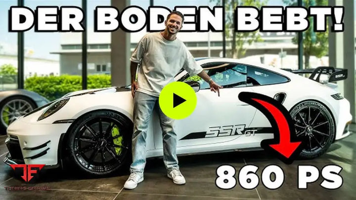SSR PERFORMANCE Carbon Front End Conversion Porsche 992 Turbo S