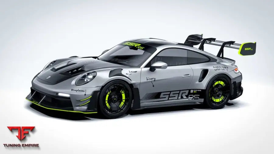 SSR PERFORMANCE Carbon Wheel Arch Louvers Porsche 992 GT3 RS