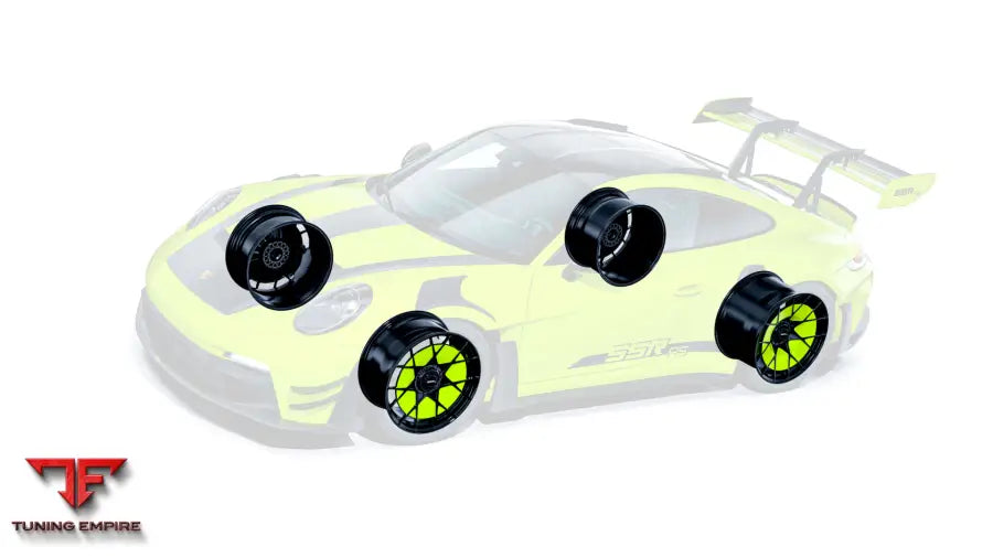 SSR PERFORMANCE SSR RS Forged Wheel Set Porsche 992 GT3 RS