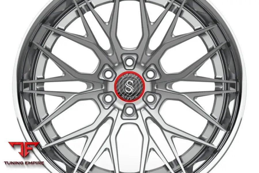 Strasse SV12M brushed polished forged wheel