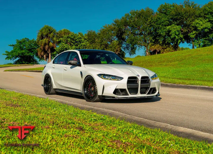 Strasse SV20 Track forged wheels on a BMW M3 Competition