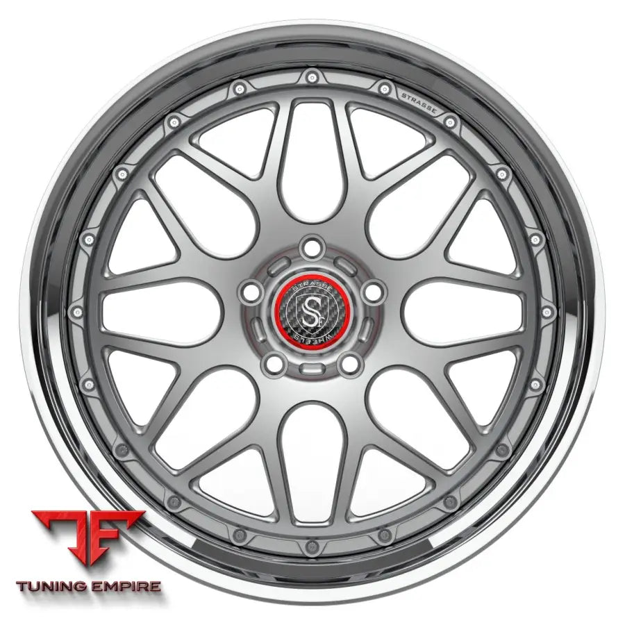 Strasse SV8 eight-spoke forged wheel face