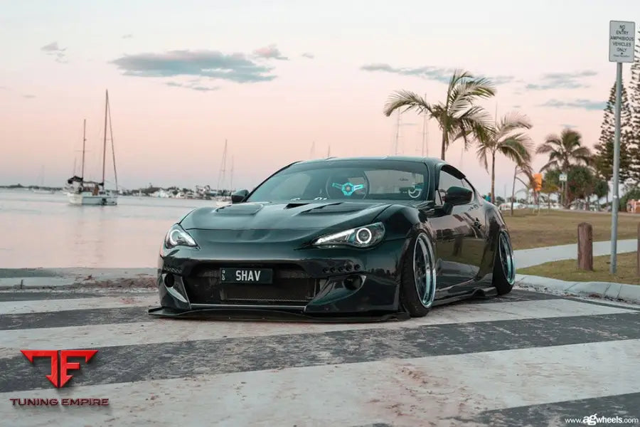 SUBARU BRZ on custom forged wheels