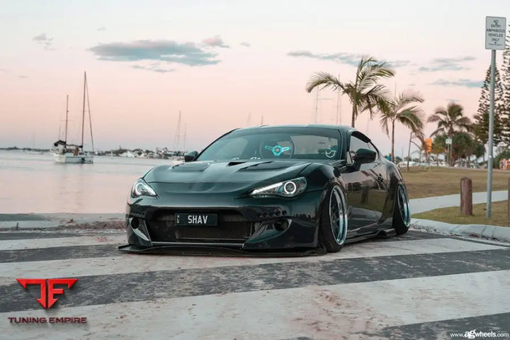 SUBARU BRZ on custom forged wheels