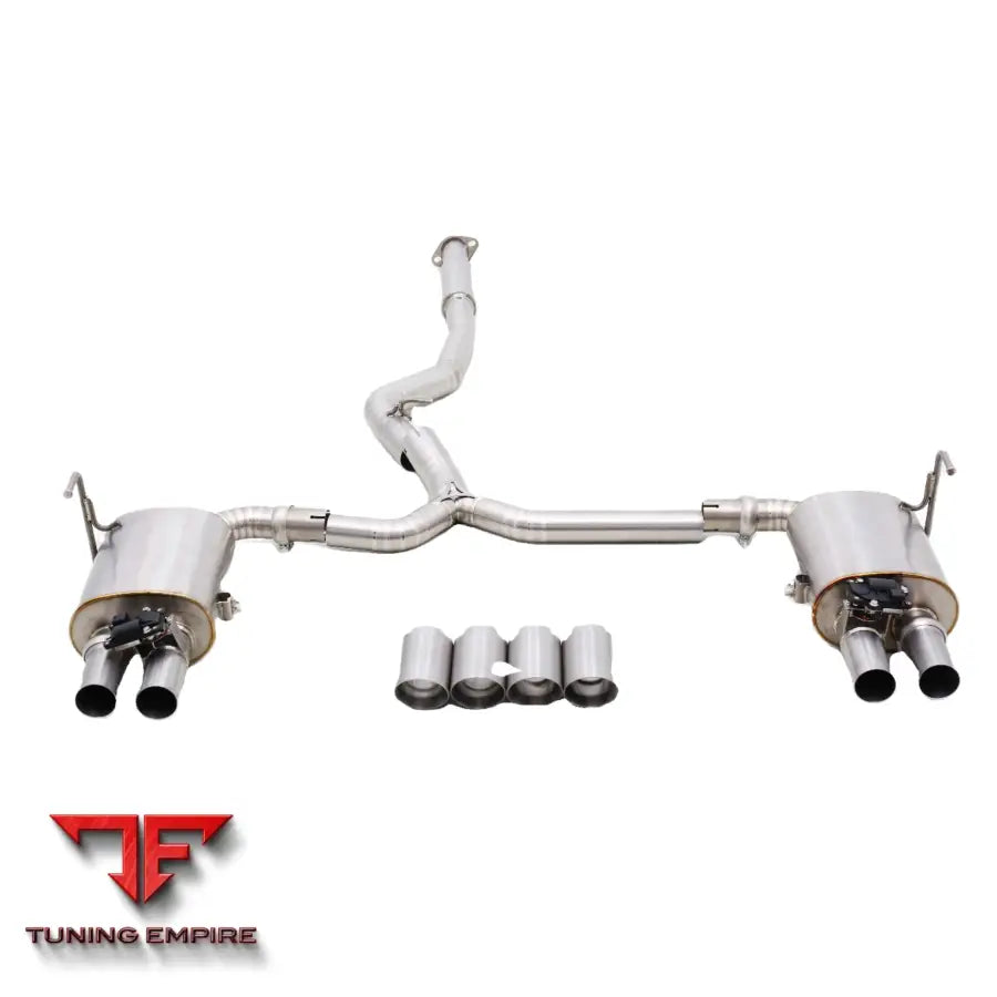 SUBARU IMPREZA WRX SEDAN 2.5T STAINLESS STEEL CATBACK RAZOR EXHAUST WITH MUFFLER VALVE