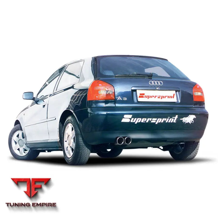 Supersprint exhaust system for Audi A3 8L QUATTRO-'02
