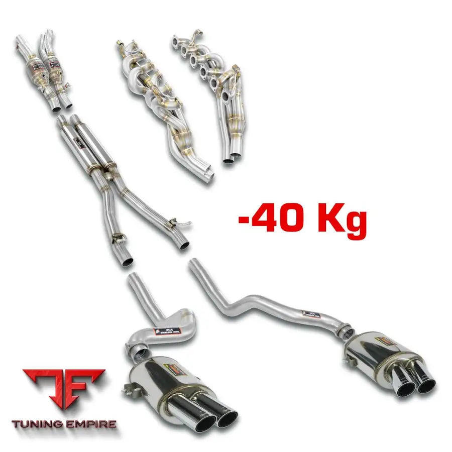 Supersprint exhaust system for Ferrari 550 V12 Maranello WSR '99-'00