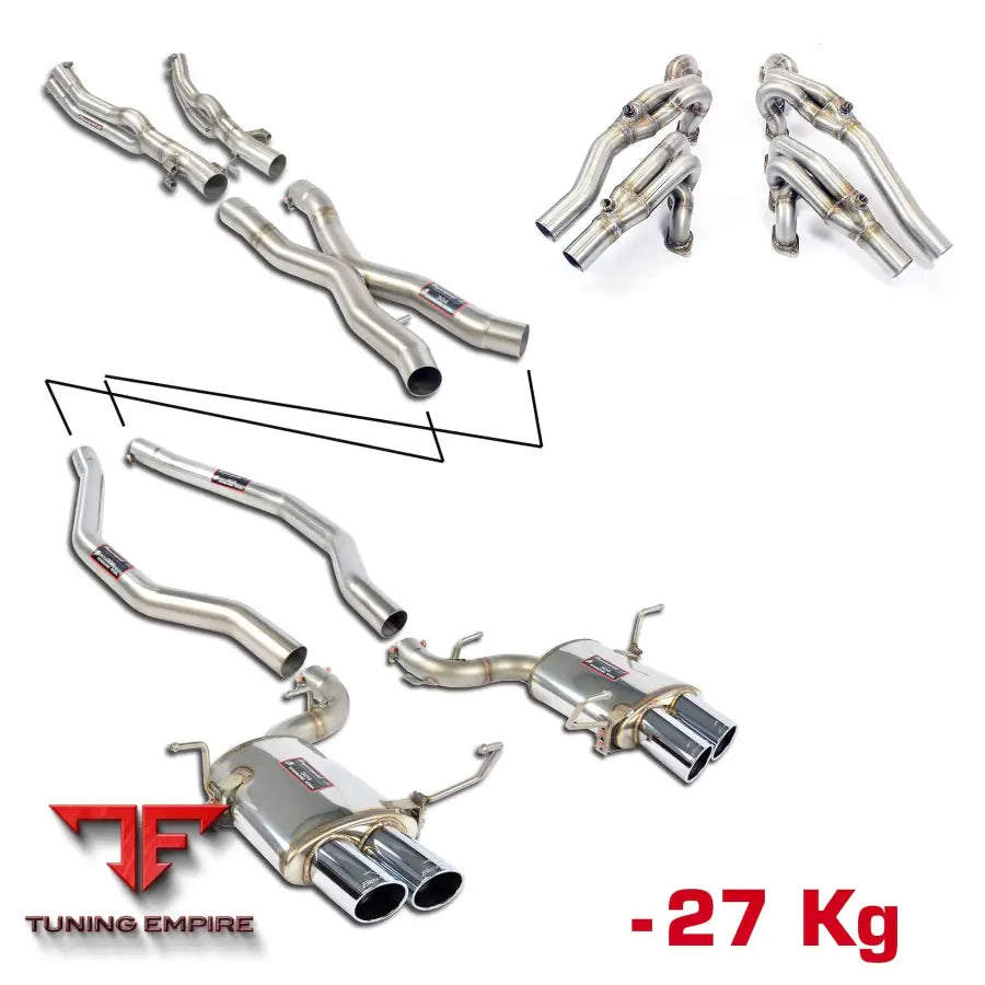 Supersprint exhaust system for Ferrari 599 GTB Fiorano / Hgte 6.0i V12 '06-'12