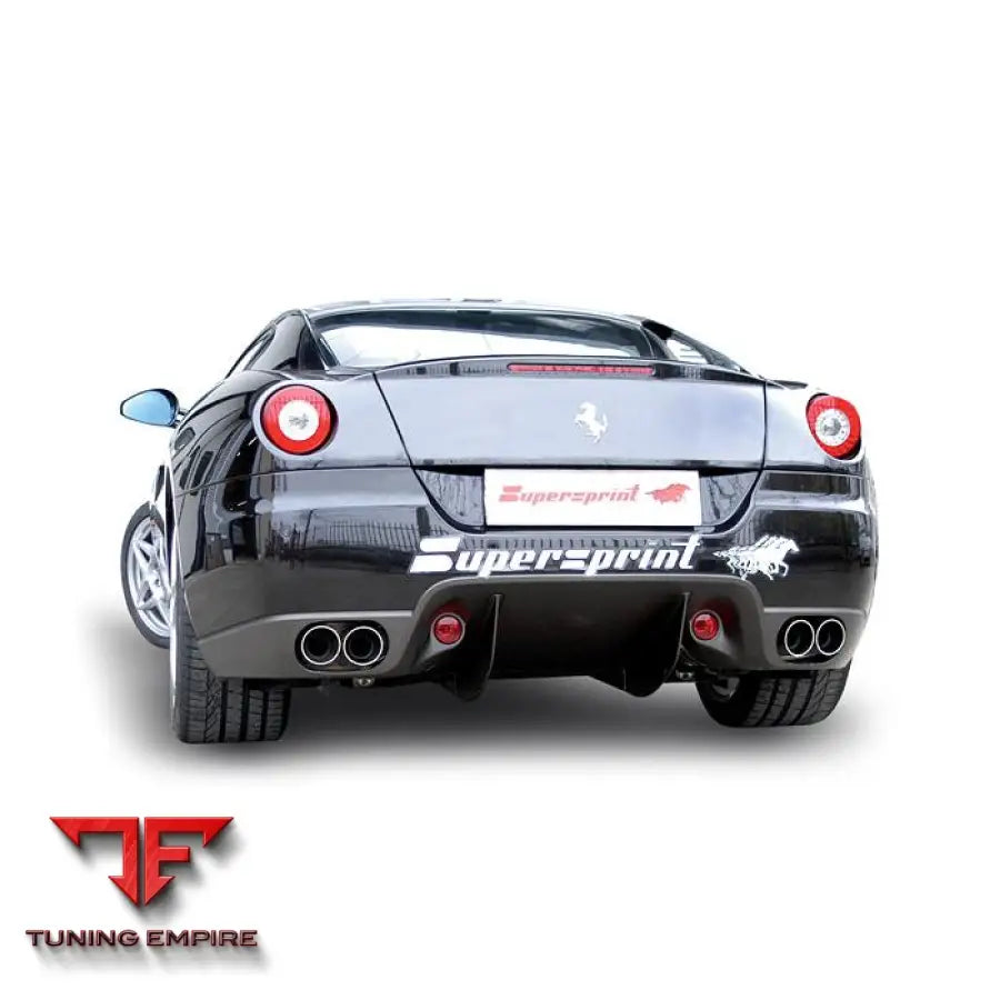 Supersprint exhaust system for Ferrari 599 GTB Fiorano / Hgte 6.0i V12 '06-'12
