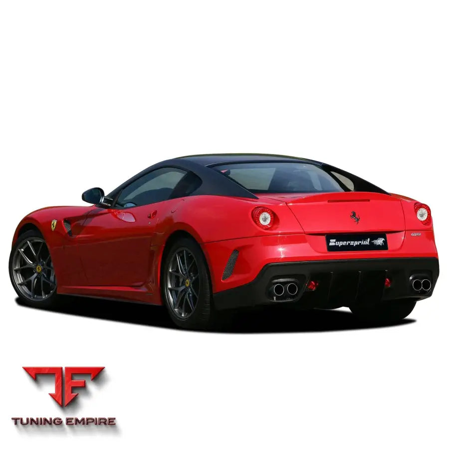 Supersprint exhaust system for Ferrari 599 GTO 6.0i V12 2010-2011