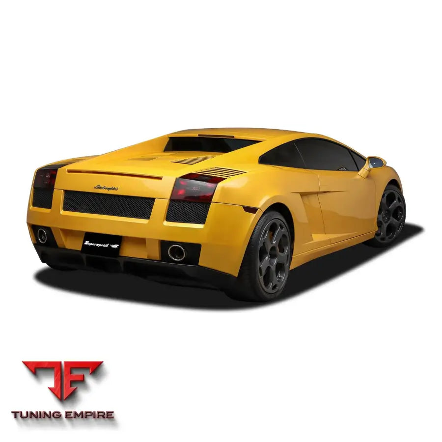 Supersprint exhaust system for Lamborghini Gallardo Coupé 5.0i V10 '03-'05