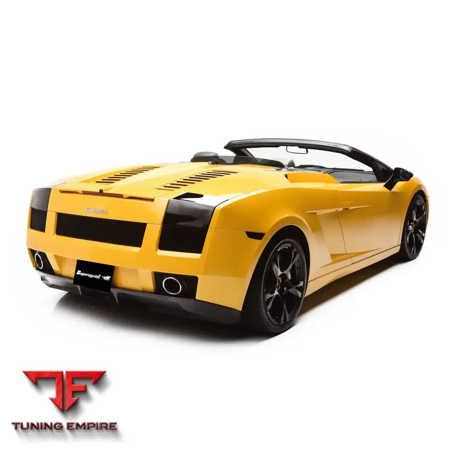 Supersprint exhaust system for Lamborghini Gallardo SE Spyder 5.0i V10 2005