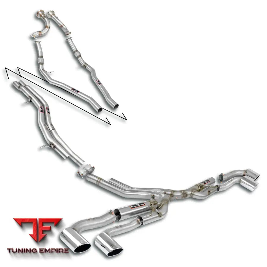 Supersprint exhaust system for Lamborghini Urus "Performante" 4.0L V8 Bi-Turbo 2022