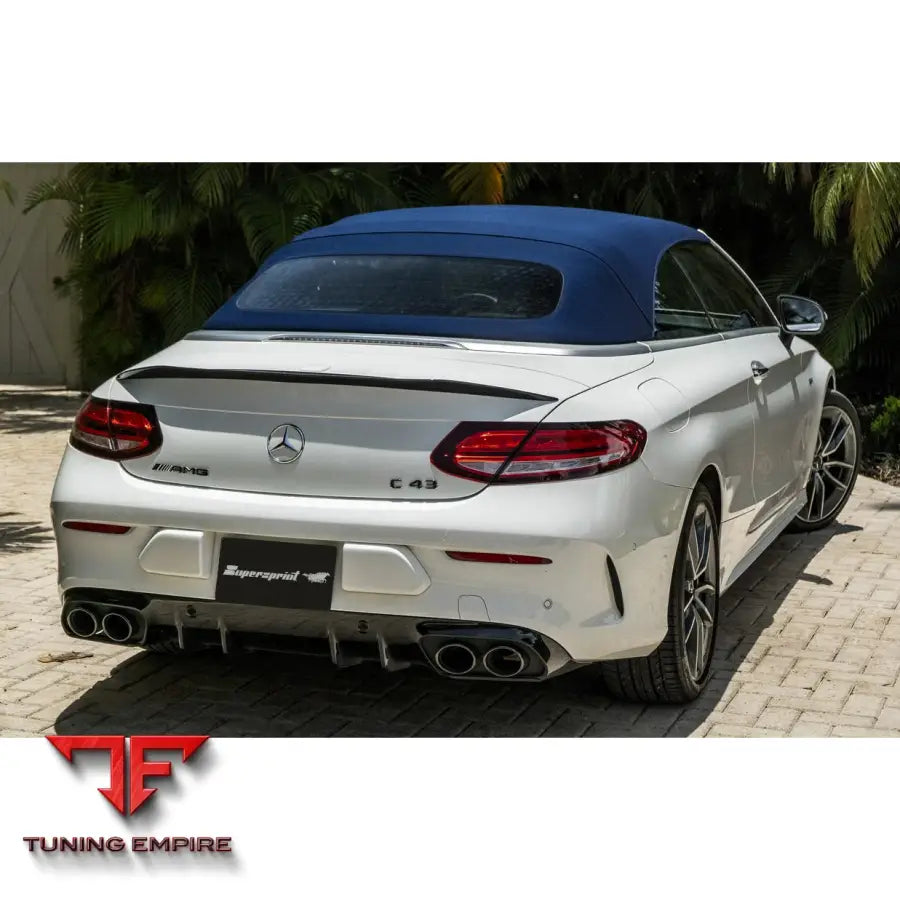 Supersprint exhaust system for Mercedes-Benz A205 C43 AMG 4-Matic 2019-2021