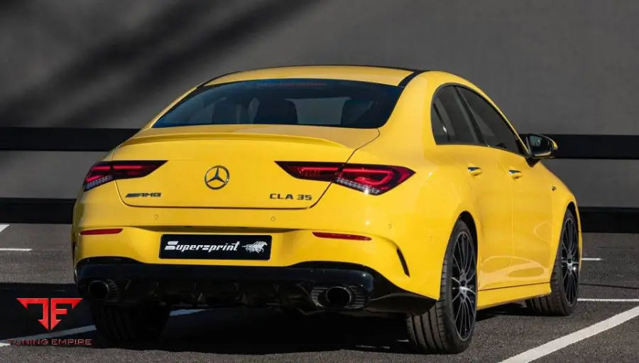 Supersprint exhaust system for Mercedes-Benz C118 CLA 35 AMG 4-Matic 2020