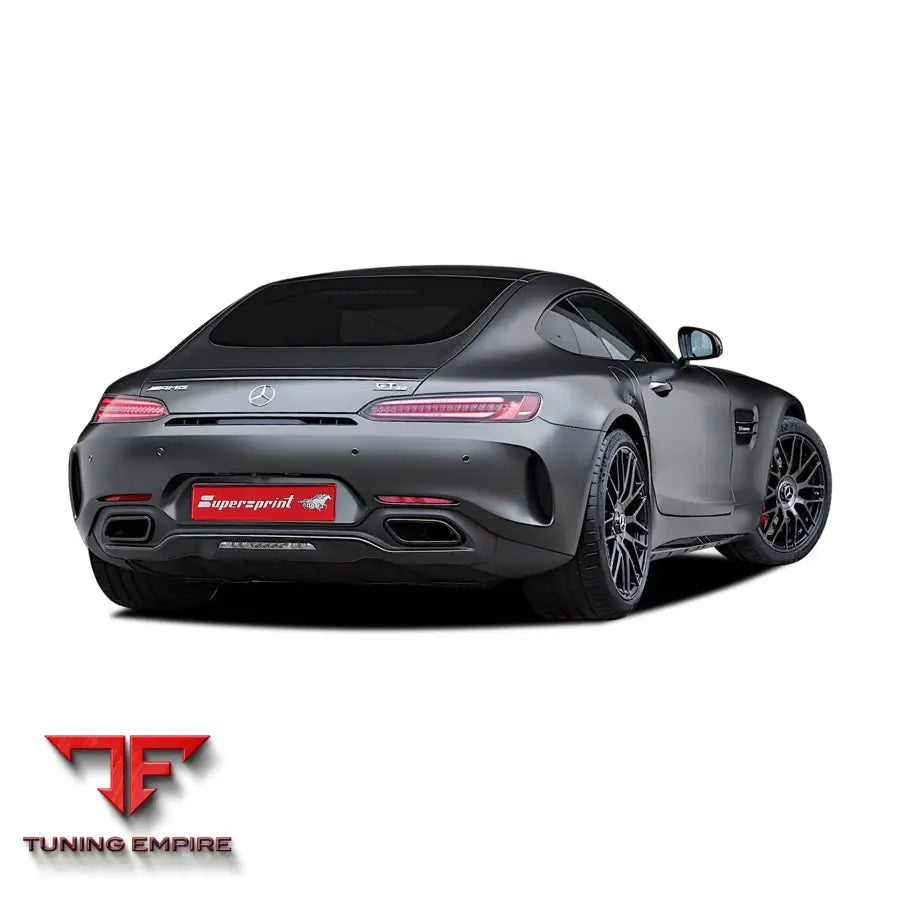 Supersprint exhaust system for Mercedes-Benz C190 AMG GT C "Edition 50" 4.0i V8 Bi-Turbo 2017+