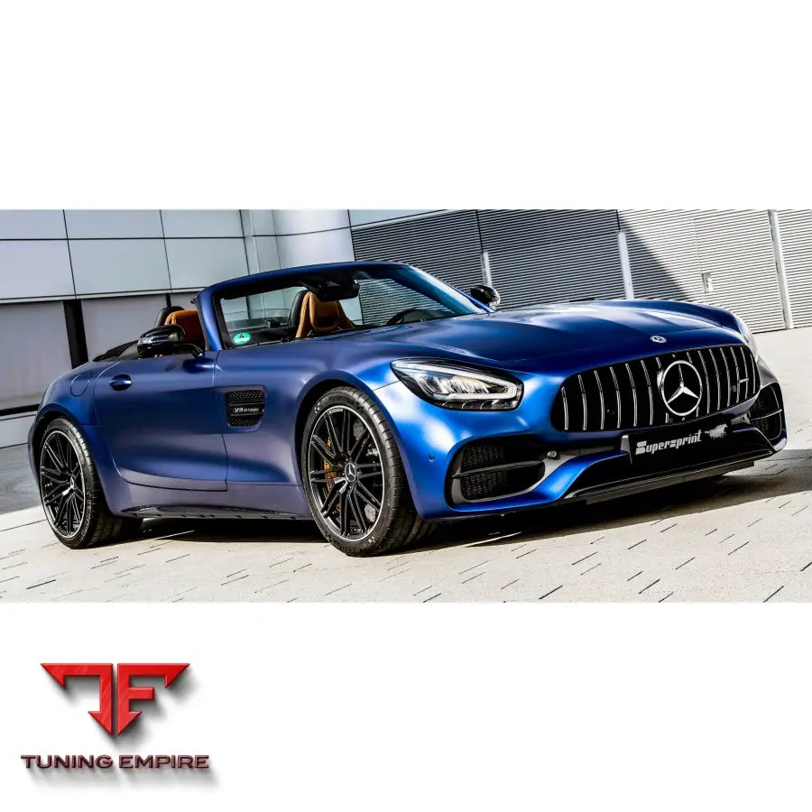 Supersprint exhaust system for Mercedes-Benz C190 AMG GT "Night Edition" 4.0i V8 Bi-Turbo 2022+