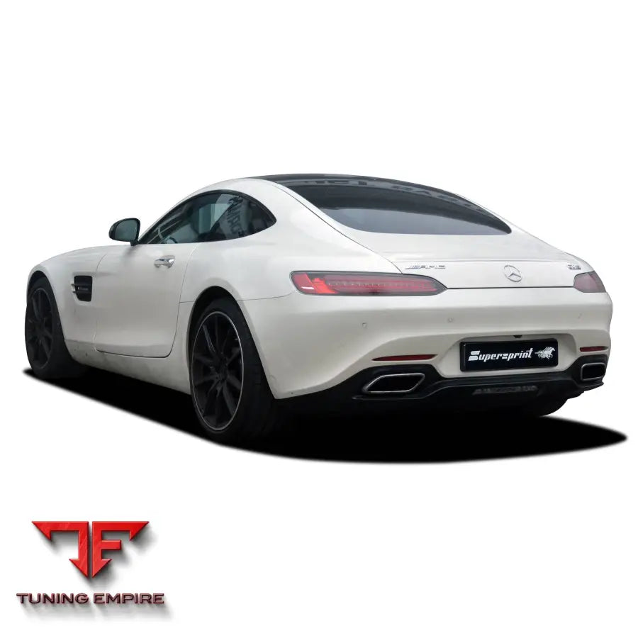 Supersprint exhaust system for Mercedes-Benz C190 AMG GT S 4.0i V8 Bi-Turbo 2019+