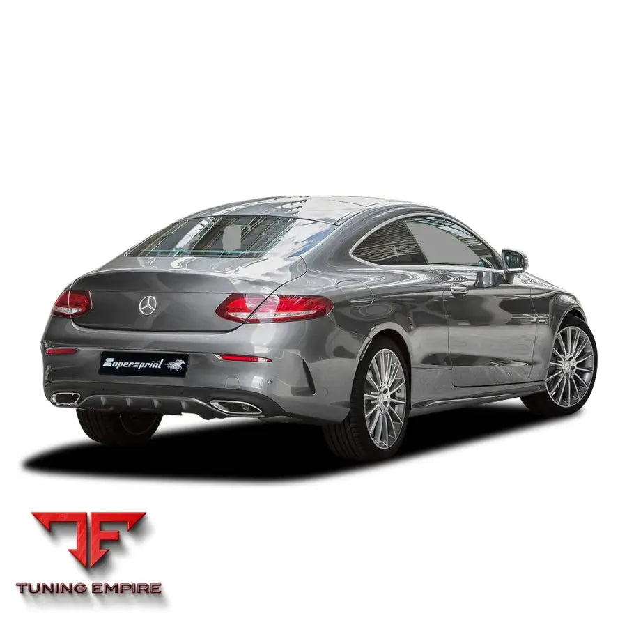Supersprint exhaust system for Mercedes-Benz C205 C Coupé
