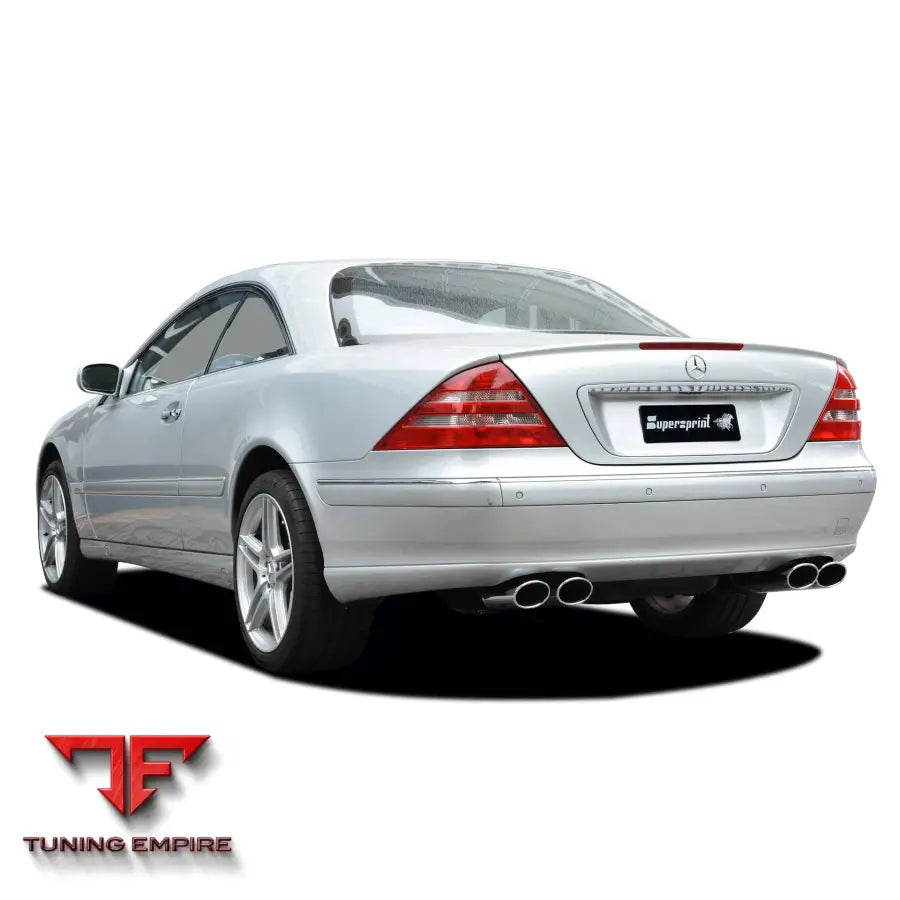 Supersprint exhaust system for Mercedes-Benz C215 CL