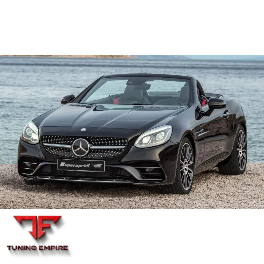 Supersprint exhaust system for Mercedes-Benz R172 SLC 43 AMG 3.0L V6 2016-2018