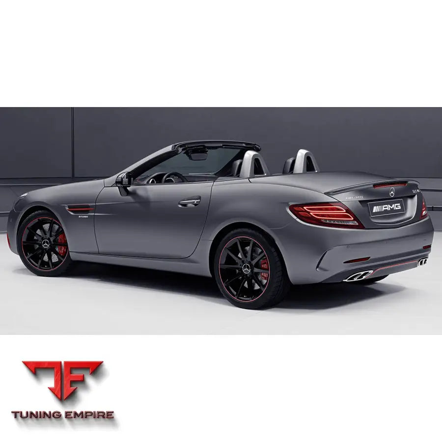 Supersprint exhaust system for Mercedes-Benz R172 SLC 43 AMG "RedArt Edition" 3.0L V6 2017